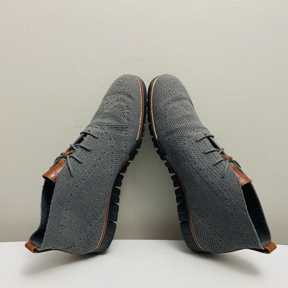 Cole Haan ZEROGRAND Stitchlite Wingtip Oxford Men's Casual Shoes C29426 Gray 13M - Picture 7 of 10
